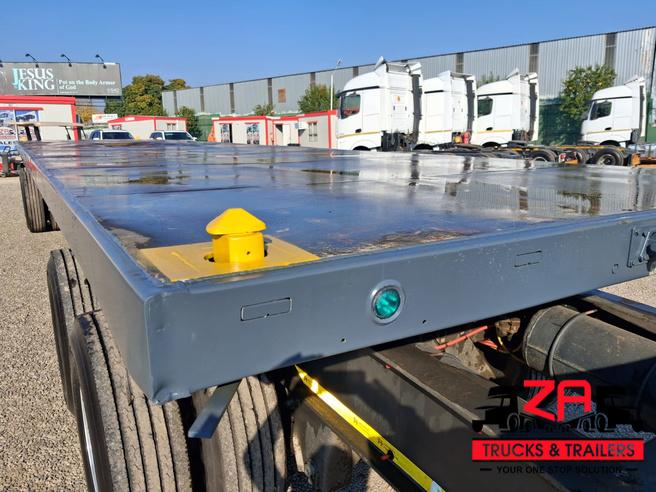 2019 HENRED FRUEHAUF SUPERLINK FLAT DECK TRAILER