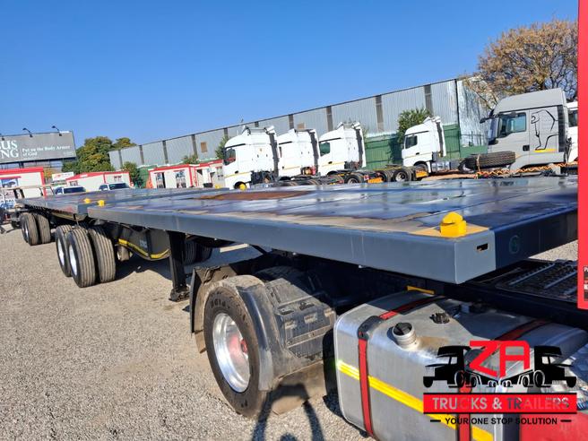2019 HENRED FRUEHAUF SUPERLINK FLAT DECK TRAILER