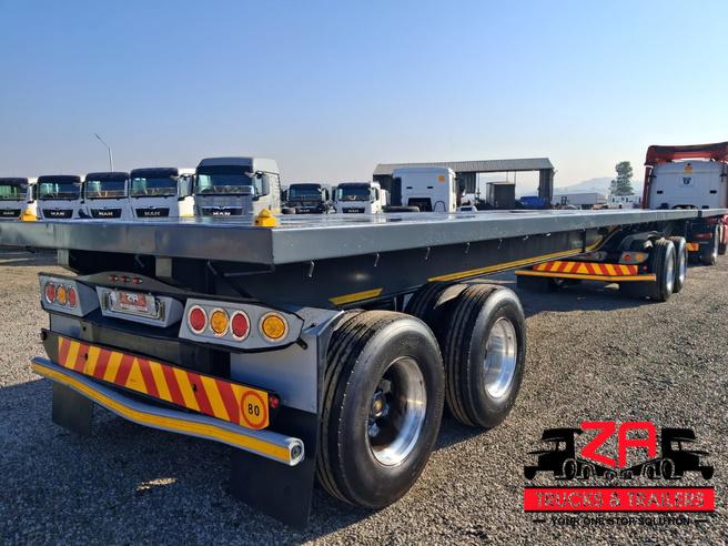 2019 HENRED FRUEHAUF SUPERLINK FLAT DECK TRAILER