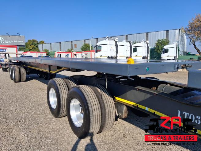 2019 HENRED FRUEHAUF SUPERLINK FLAT DECK TRAILER