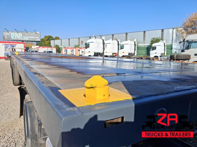 2019 HENRED FRUEHAUF SUPERLINK FLAT DECK TRAILER