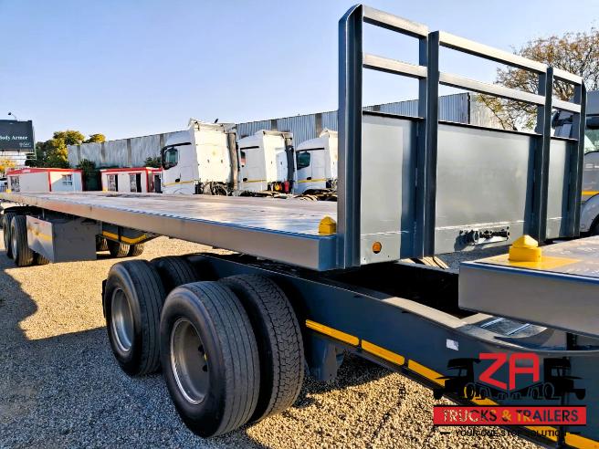 2019 HENRED FRUEHAUF SUPERLINK FLAT DECK TRAILER