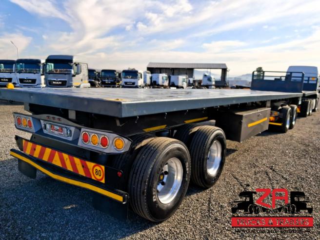 2019 HENRED FRUEHAUF SUPERLINK FLAT DECK TRAILER