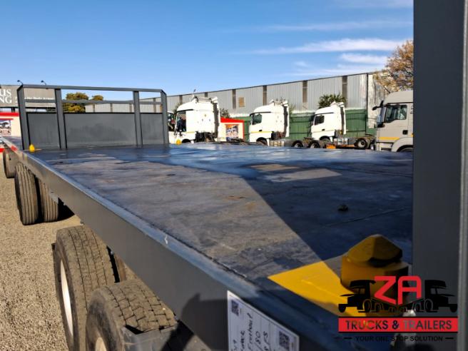 2019 HENRED FRUEHAUF SUPERLINK FLAT DECK TRAILER