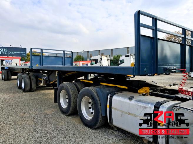 2019 HENRED FRUEHAUF SUPERLINK FLAT DECK TRAILER