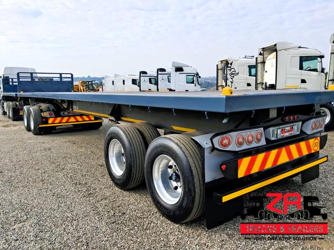 2019 HENRED FRUEHAUF SUPERLINK FLAT DECK TRAILER