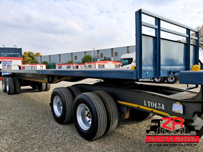 2019 HENRED FRUEHAUF SUPERLINK FLAT DECK TRAILER