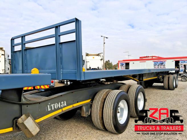 2019 HENRED FRUEHAUF SUPERLINK FLAT DECK TRAILER