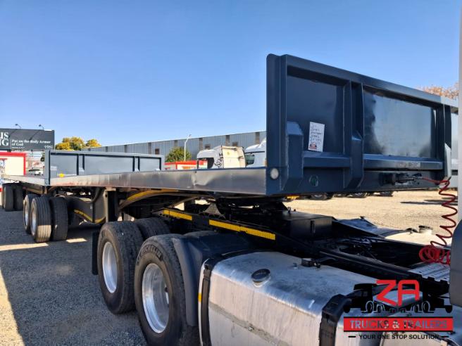2019 HENRED FRUEHAUF SUPERLINK FLAT DECK TRAILER