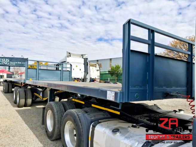 2019 HENRED FRUEHAUF SUPERLINK FLAT DECK TRAILER