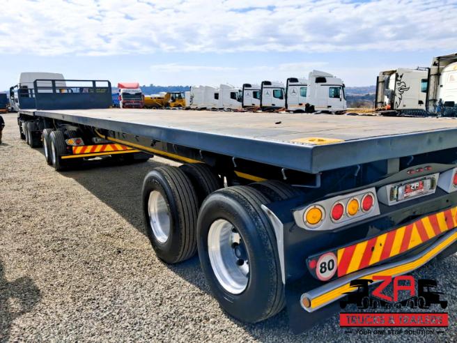 2019 HENRED FRUEHAUF SUPERLINK FLAT DECK TRAILER
