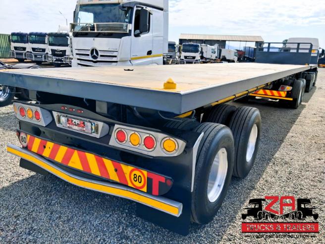 2019 HENRED FRUEHAUF SUPERLINK FLAT DECK TRAILER
