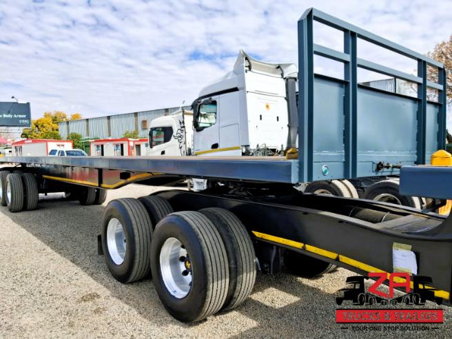 2019 HENRED FRUEHAUF SUPERLINK FLAT DECK TRAILER