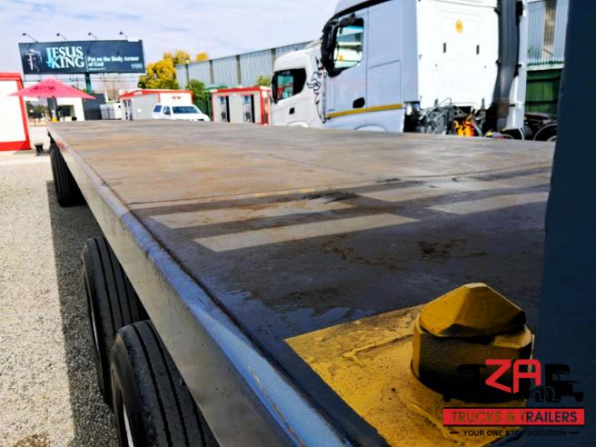 2019 HENRED FRUEHAUF SUPERLINK FLAT DECK TRAILER