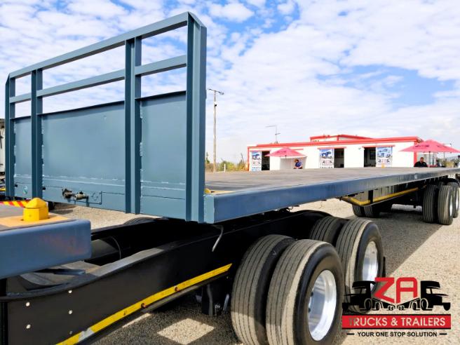 2019 HENRED FRUEHAUF SUPERLINK FLAT DECK TRAILER