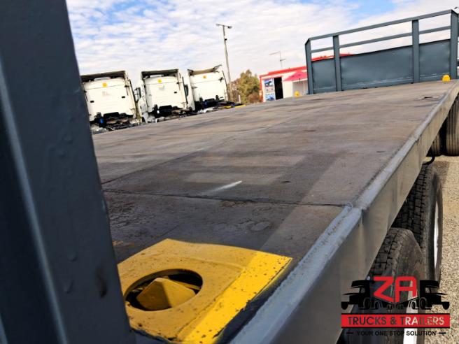 2019 HENRED FRUEHAUF SUPERLINK FLAT DECK TRAILER