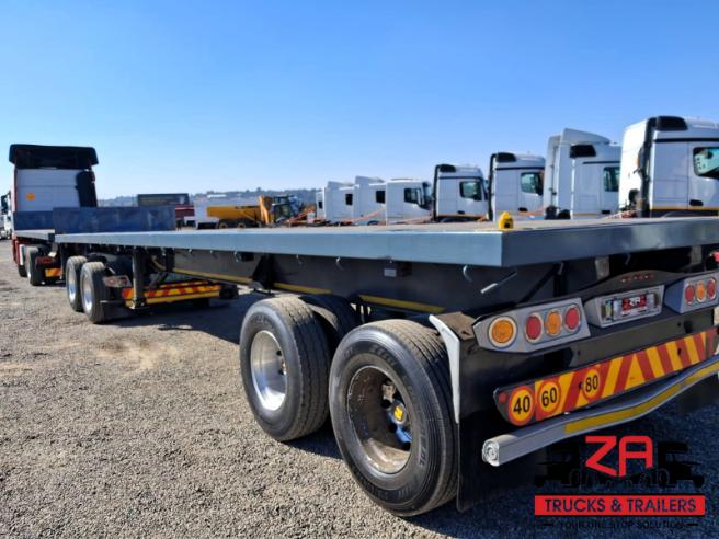 2019 HENRED FRUEHAUF SUPERLINK FLAT DECK TRAILER