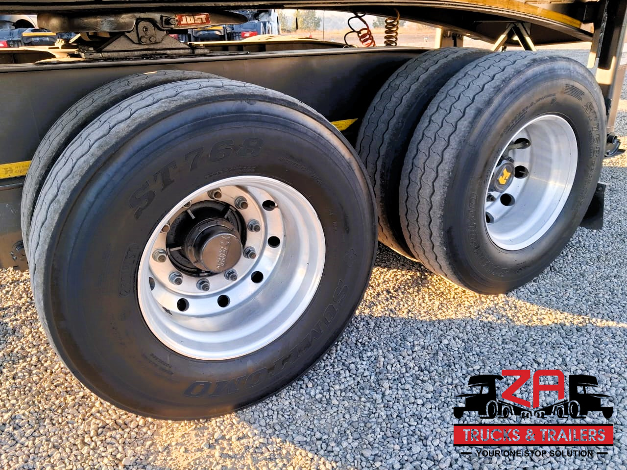 2019 HENRED FRUEHAUF SUPERLINK FLAT DECK TRAILER