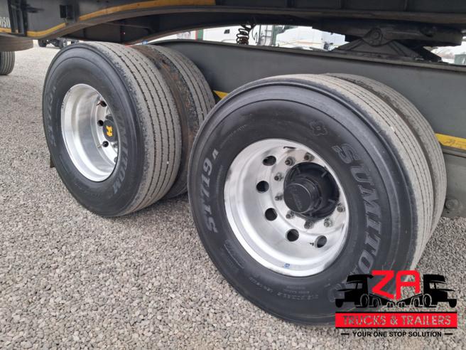 2019 HENRED FRUEHAUF SUPERLINK FLAT DECK TRAILER