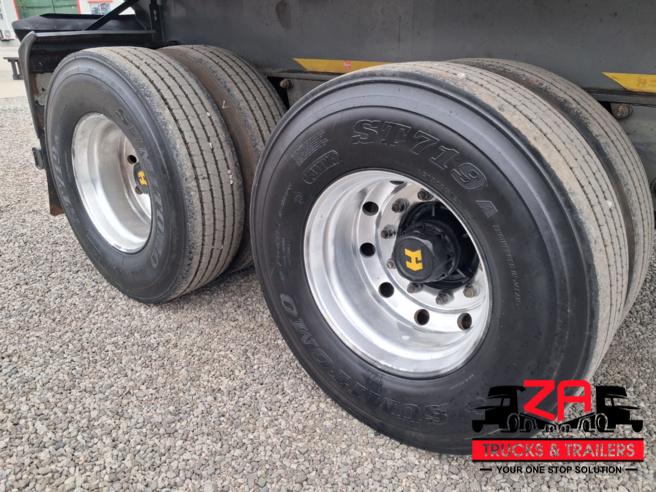 2019 HENRED FRUEHAUF SUPERLINK FLAT DECK TRAILER