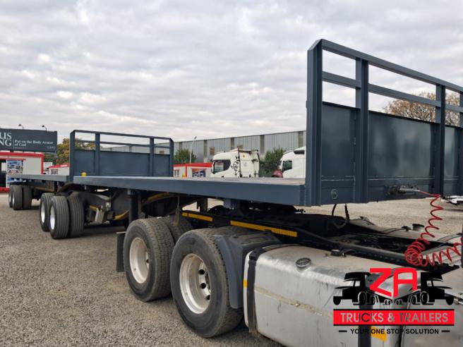 2019 HENRED FRUEHAUF SUPERLINK FLAT DECK TRAILER