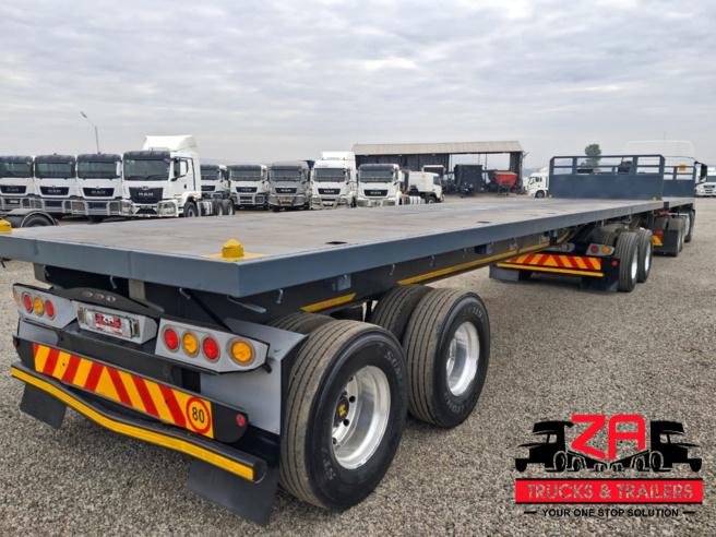 2019 HENRED FRUEHAUF SUPERLINK FLAT DECK TRAILER