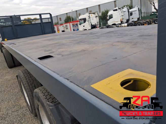 2019 HENRED FRUEHAUF SUPERLINK FLAT DECK TRAILER