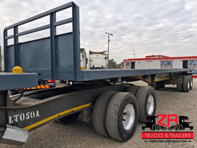 2019 HENRED FRUEHAUF SUPERLINK FLAT DECK TRAILER