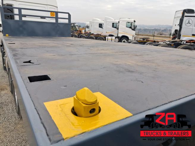 2019 HENRED FRUEHAUF SUPERLINK FLAT DECK TRAILER
