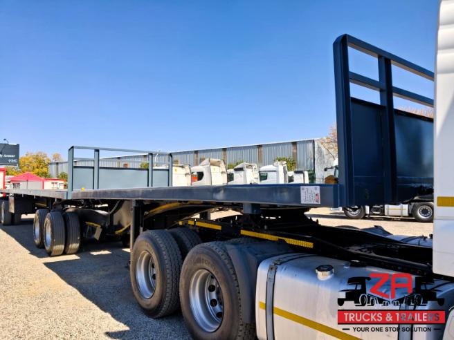 2019 HENRED FRUEHAUF SUPERLINK FLAT DECK TRAILER