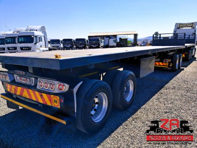 2019 HENRED FRUEHAUF SUPERLINK FLAT DECK TRAILER