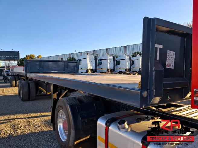 2019 HENRED FRUEHAUF SUPERLINK FLAT DECK TRAILER