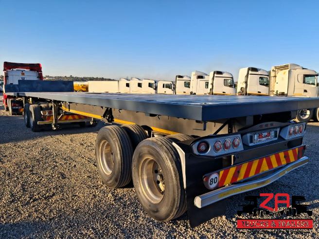 2019 HENRED FRUEHAUF SUPERLINK FLAT DECK TRAILER