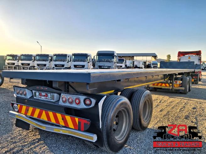 2019 HENRED FRUEHAUF SUPERLINK FLAT DECK TRAILER