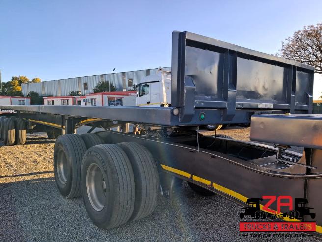 2019 HENRED FRUEHAUF SUPERLINK FLAT DECK TRAILER