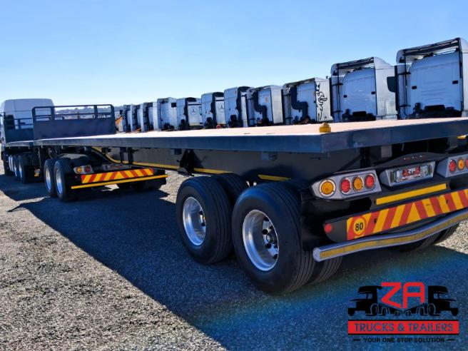 2019 HENRED FRUEHAUF SUPERLINK FLAT DECK TRAILER