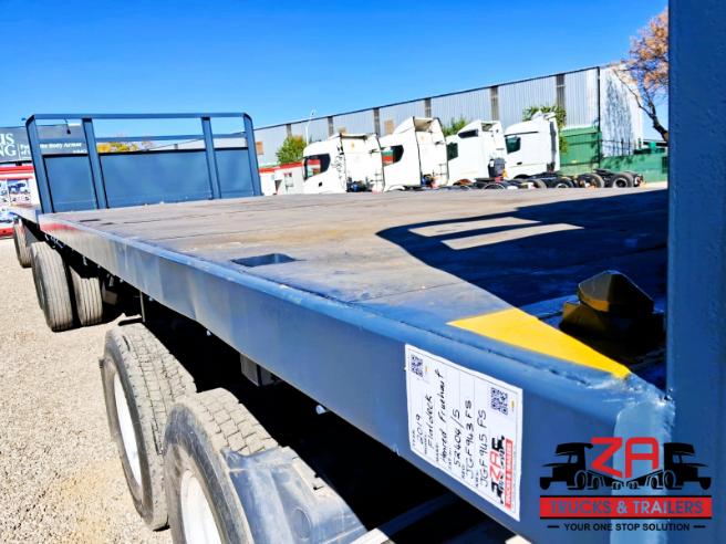 2019 HENRED FRUEHAUF SUPERLINK FLAT DECK TRAILER