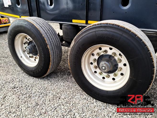 2022 LEADER 45 CUBE SIDE TIPPER TRAILERS