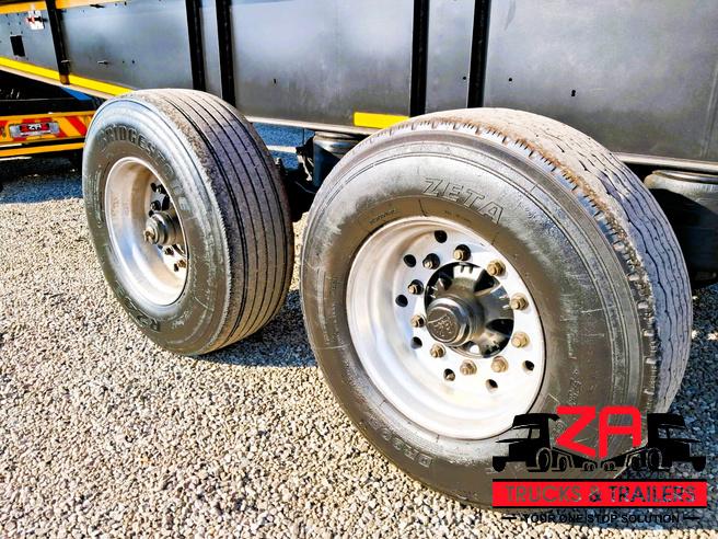 2022 LEADER 45 CUBE SIDE TIPPER TRAILERS