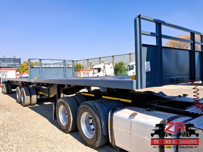 2019 HENRED FRUEHAUF SUPERLINK FLAT DECK TRAILER