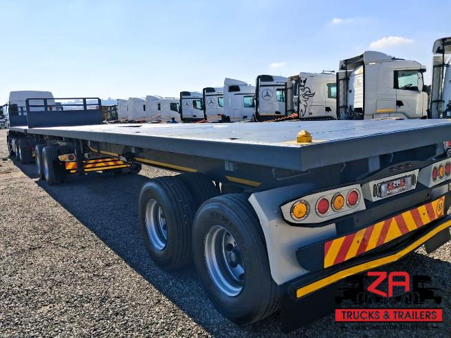 2019 HENRED FRUEHAUF SUPERLINK FLAT DECK TRAILER