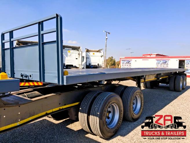 2019 HENRED FRUEHAUF SUPERLINK FLAT DECK TRAILER
