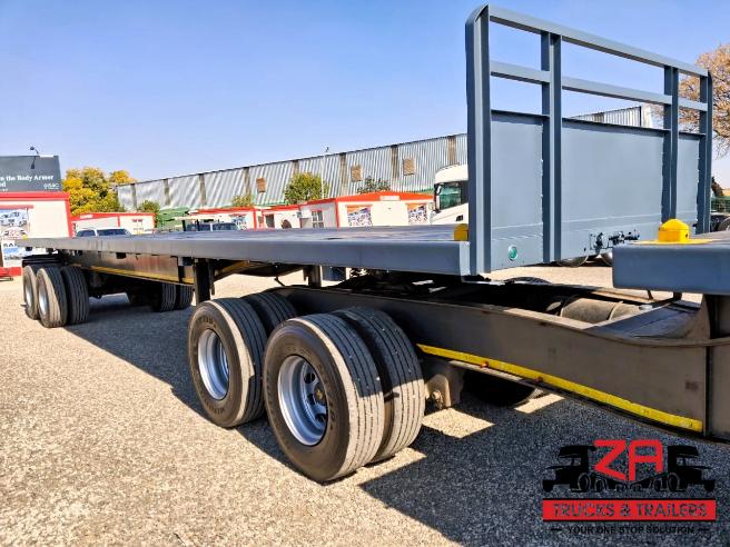 2019 HENRED FRUEHAUF SUPERLINK FLAT DECK TRAILER