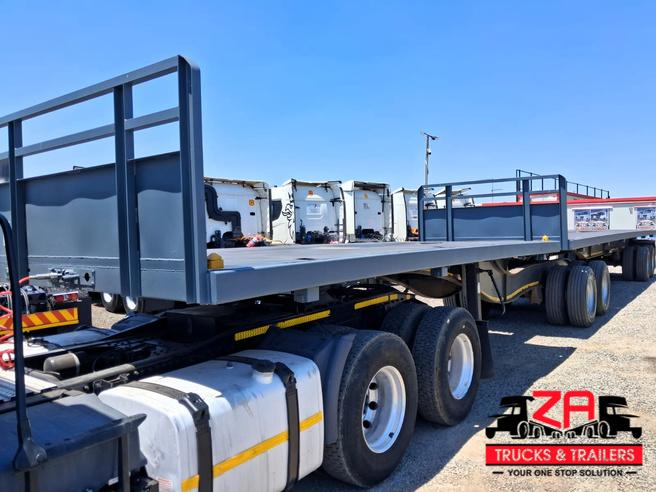 2019 HENRED FRUEHAUF SUPERLINK FLAT DECK TRAILER