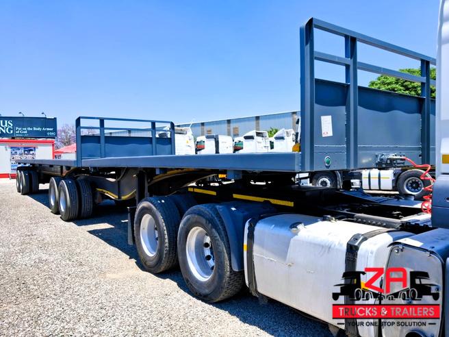 2019 HENRED FRUEHAUF SUPERLINK FLAT DECK TRAILER