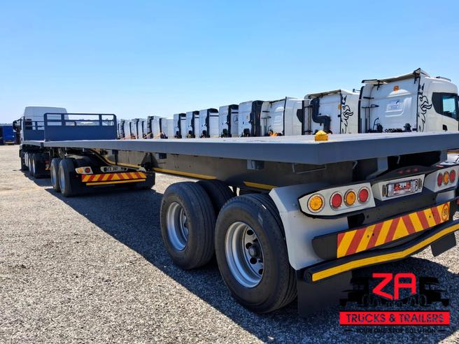 2019 HENRED FRUEHAUF SUPERLINK FLAT DECK TRAILER