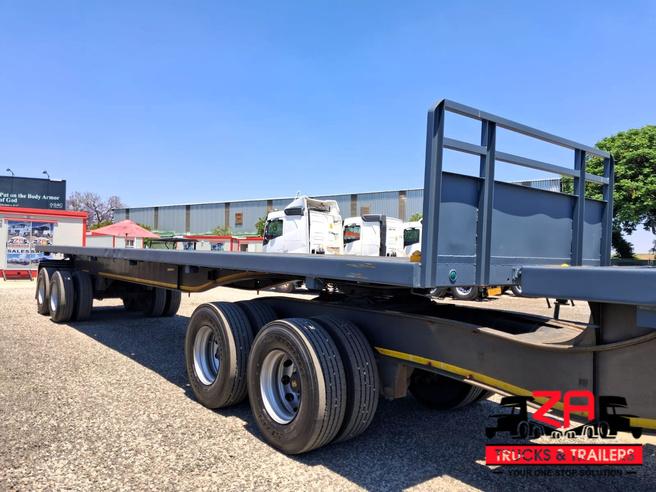 2019 HENRED FRUEHAUF SUPERLINK FLAT DECK TRAILER