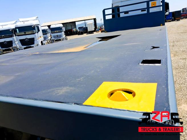 2019 HENRED FRUEHAUF SUPERLINK FLAT DECK TRAILER