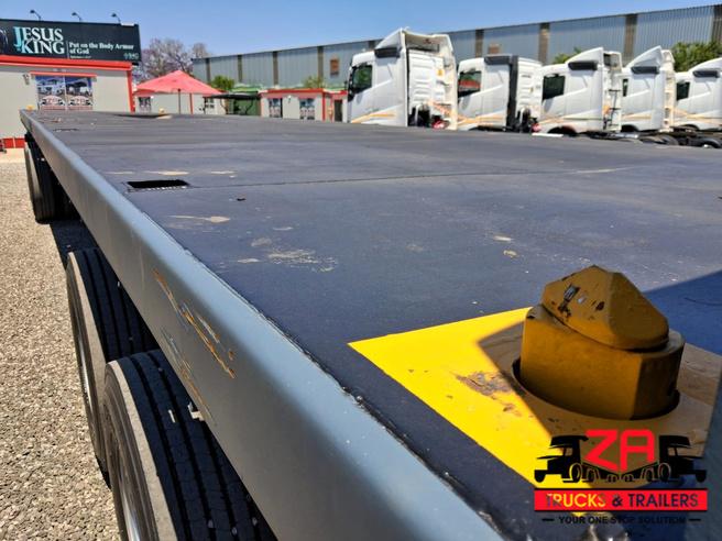 2019 HENRED FRUEHAUF SUPERLINK FLAT DECK TRAILER