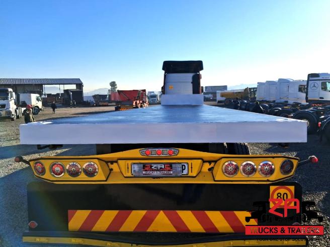 2014 HENRED FRUEHAUF TRI-AXLE FLAT DECK